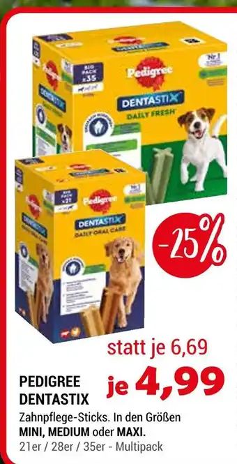 Zookauf Pedigree dentastix Angebot