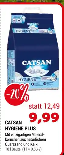 Zookauf Catsan hygiene plus Angebot