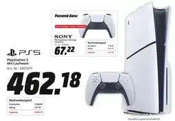 MediaMarkt Sony playstation 5 mit laufwerk Angebot