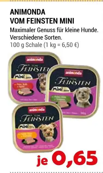 Zookauf Animonda vom feinsten mini Angebot