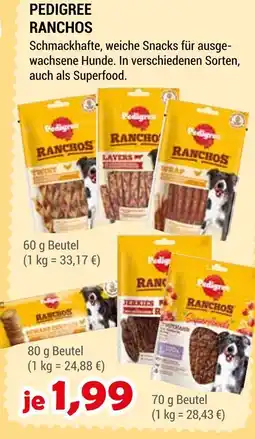Zookauf Pedigree ranchos Angebot