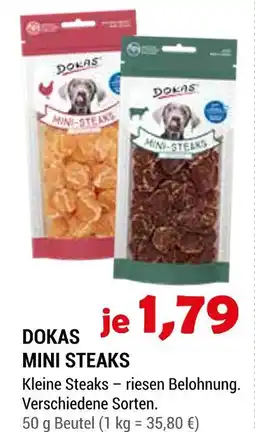 Zookauf Dokas mini steaks Angebot