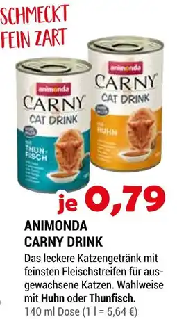 Zookauf Animonda carny drink Angebot