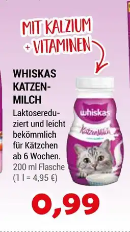 Zookauf Whiskas katzenmilch Angebot