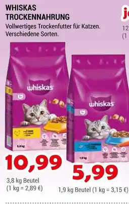 Zookauf Whiskas whiskas trockenfutter Angebot