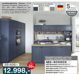 Möbel Inhofer Mondo landhausküche „camo“ Angebot