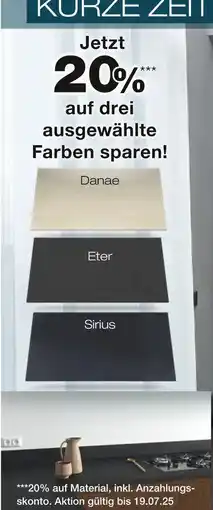 Möbel Inhofer 20% rabatt Angebot