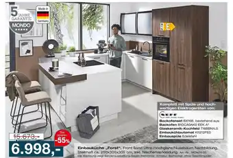 Möbel Inhofer Mondo einbauküche „forst“ Angebot
