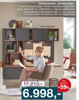 Möbel Inhofer Alno einbauküche „alno 1000“ Angebot