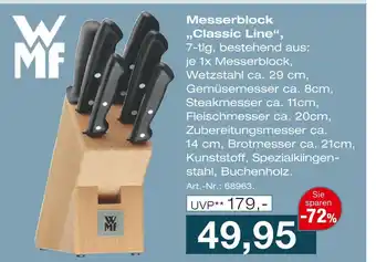 Möbel Inhofer Wmf messerblock „classic line“ Angebot