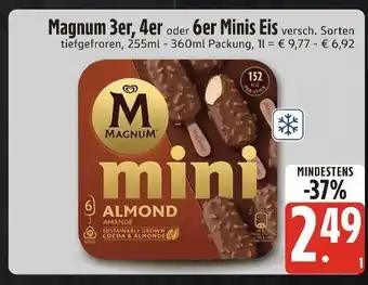Edeka Xpress Magnum minis eis Angebot