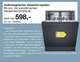 Möbel Inhofer Siemens vollintegrierter geschirrspüler Angebot
