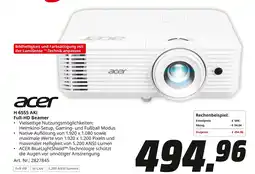 MediaMarkt Acer h 6555 aki full-hd beamer Angebot