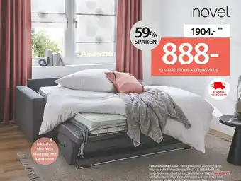 Zurbrüggen Novel funktionssofa fabius Angebot