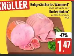 Edeka Xpress Rohgeräuchertes wammerl Angebot