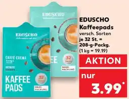 Kaufland EDUSCHO Kaffeepads Angebot