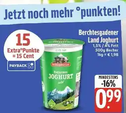 Edeka Xpress Berchtesgadener land joghurt Angebot