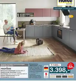 Möbel Inhofer Nolte küchen einbauküche „manhattan“ Angebot