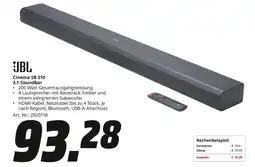 MediaMarkt Jbl cinema sb 510 3.1-soundbar Angebot