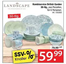 Zurbrüggen Landscape kombiservice british garden 30-tlg Angebot