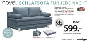 Zurbrüggen Novel schlafsofa Angebot