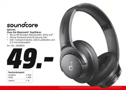 MediaMarkt Soundcore q21i nc over-ear bluetooth kopfhörer Angebot