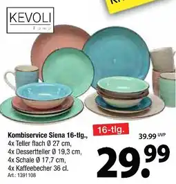 Zurbrüggen Kevoli kombiservice siena 16-tlg Angebot