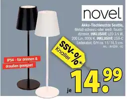 Zurbrüggen Novel akku-tischleuchte seattle Angebot