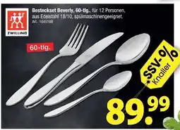 Zurbrüggen Zwilling besteckset beverly Angebot