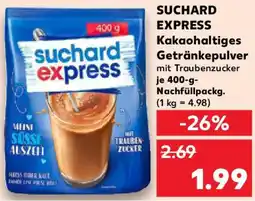 Kaufland SUCHARD EXPRESS Kakaohaltiges Getränkepulver Angebot