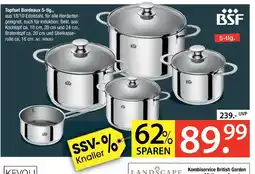 Zurbrüggen Bsf topfset bordeaux 5-tlg Angebot