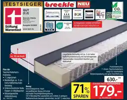 Zurbrüggen Breckle flex air taschenfederkernmatratze Angebot