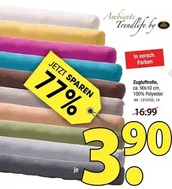 Zurbrüggen Ambiente trendlife zugluftrolle Angebot