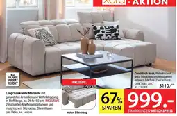 Zurbrüggen Longchairkombi marseille oder couchtisch noah Angebot