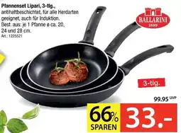 Zurbrüggen Ballarini pfannenset lipari, 3-tlg Angebot