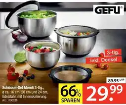 Zurbrüggen Gefu schüssel-set mondi Angebot