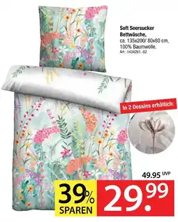 Zurbrüggen Soft seersucker bettwäsche Angebot