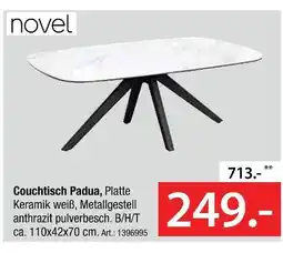 Zurbrüggen Novel couchtisch padua Angebot