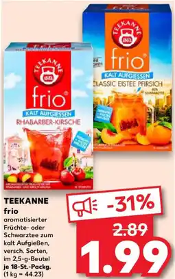 Kaufland TEEKANNE frio Angebot