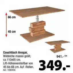 Zurbrüggen Couchtisch ansgar Angebot