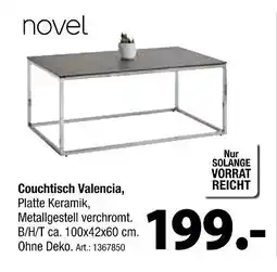Zurbrüggen Novel couchtisch valencia Angebot