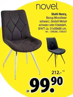 Zurbrüggen Novel stuhl henry Angebot