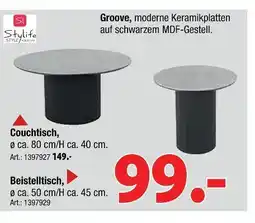 Zurbrüggen Stylife couchtisch oder beistelltisch Angebot