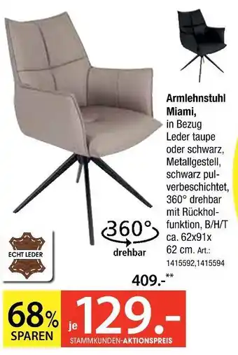 Zurbrüggen Armlehnstuhl miami Angebot