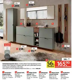 Zurbrüggen Voleo garderobenprogramm diana Angebot