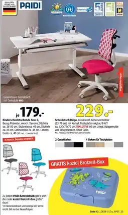Zurbrüggen Paidi kinderschreibtischstuhl sino 2 oder schreibtisch diego Angebot