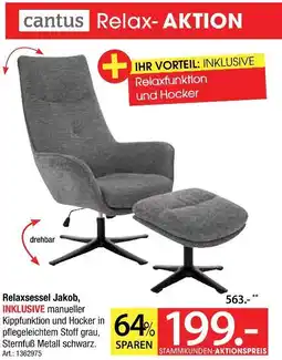 Zurbrüggen Cantus relaxsessel jakob Angebot