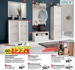 Zurbrüggen Hom'in garderobenprogramm camron/benton Angebot