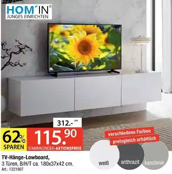 Zurbrüggen Hom'in tv-hänge-lowboard Angebot