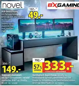 Zurbrüggen Novel gamingtisch oder towerunit (container) Angebot